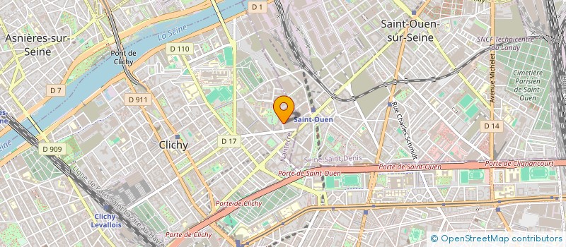 localisation de l'entreprise BAZARCHIC LOGISTIQUE à CLICHY
