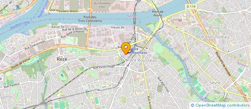 localisation de l'entreprise BAZARDINE à REZE
