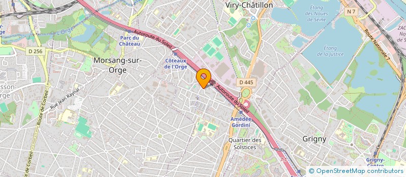 localisation de l'entreprise BAZARJSL à VIRY-CHATILLON