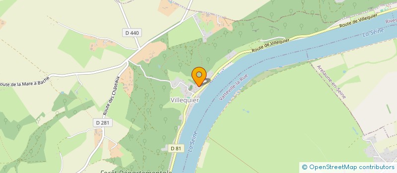 localisation de l'entreprise BAZART NORMANDIE  RIVES-EN-SEINE