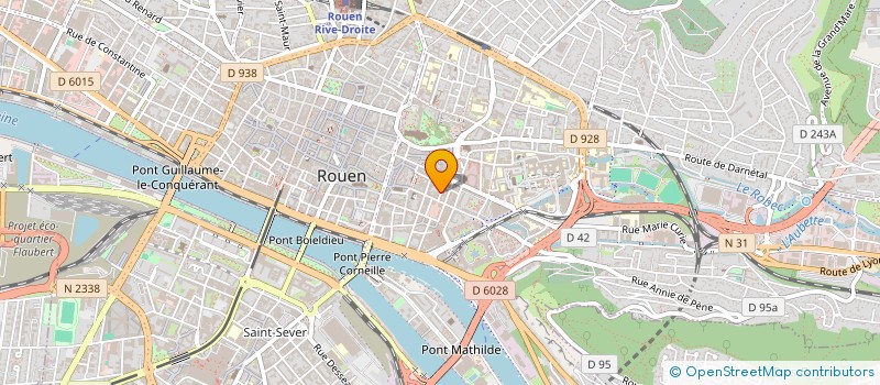 localisation de l'entreprise BAZAZA à ROUEN