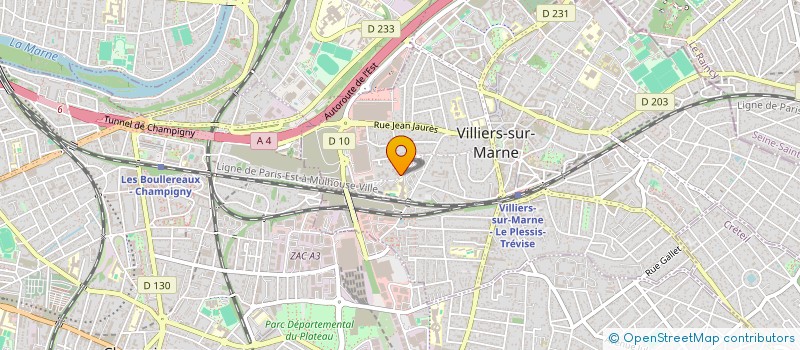 localisation de l'entreprise BAZCAPITAL à VILLIERS-SUR-MARNE