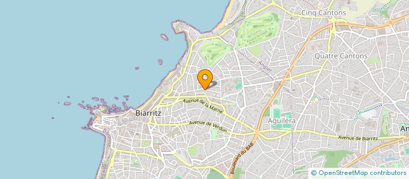 localisation de l'entreprise BAZDESUR!  BIARRITZ