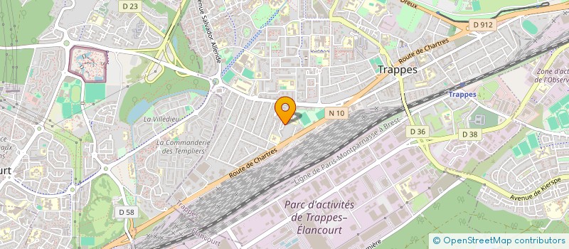 localisation de l'entreprise BAZDIG TRANSPORT à TRAPPES