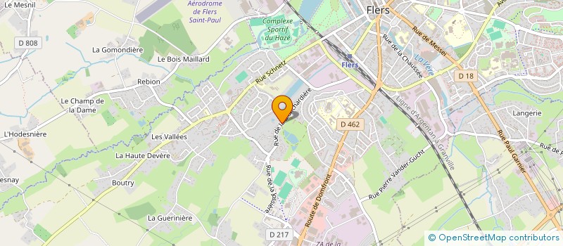 localisation de l'entreprise BAZDOU à FLERS