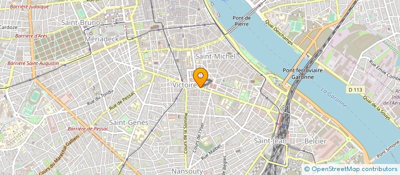 localisation de l'entreprise BAZEILLES à BORDEAUX