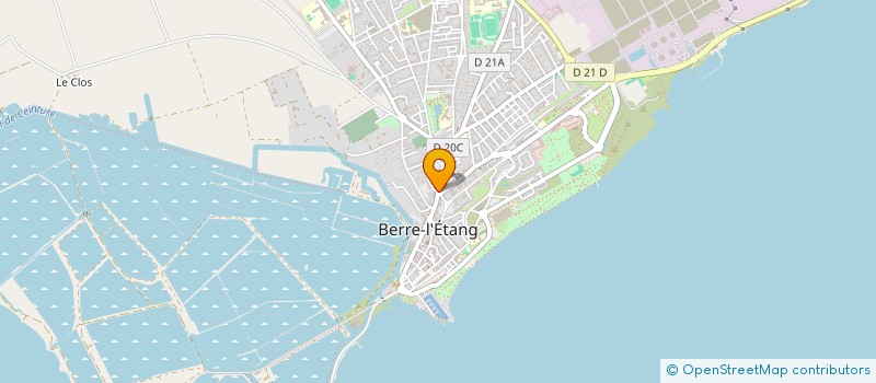 localisation de l'entreprise BAZEL à BERRE-L'ETANG