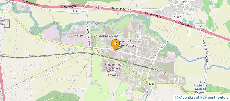 localisation de l'entreprise BAZEL  ROUSSET