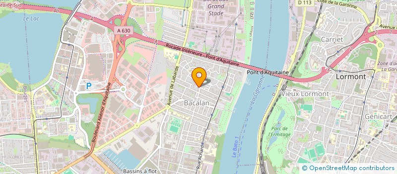 localisation de l'entreprise BAZI COACHING  BORDEAUX