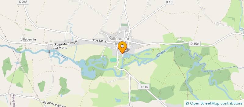 localisation de l'entreprise BAZIER-MARTINAT à PALLUAU-SUR-INDRE
