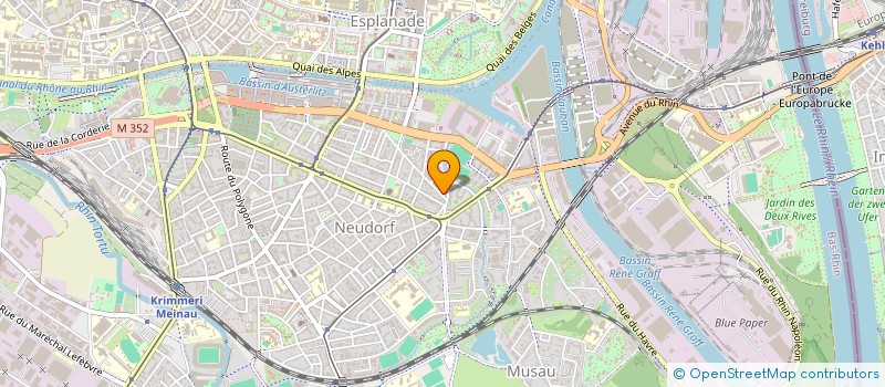 localisation de l'entreprise BAZIK à STRASBOURG