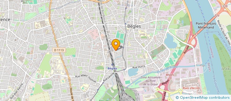 localisation de l'entreprise BAZIK à BEGLES