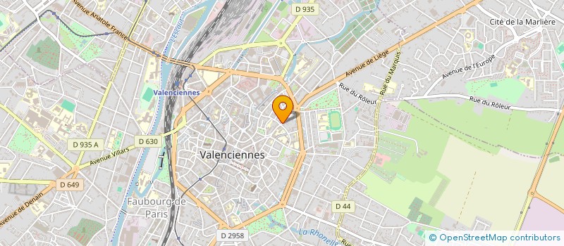 localisation de l'entreprise BAZINGAME à VALENCIENNES