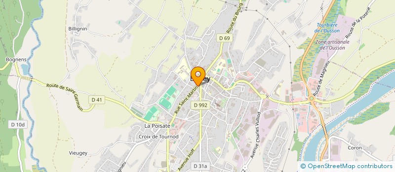 localisation de l'entreprise BAZINYAN INVEST  BELLEY