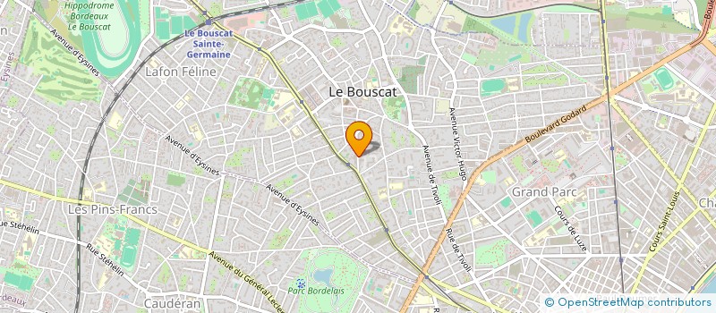 localisation de l'entreprise BAZIR  LE BOUSCAT