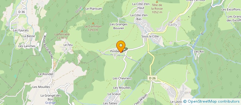 localisation de l'entreprise BAZZANI CHAUFFAGE SANITAIRES ET MAINTENANCE  VAILLY