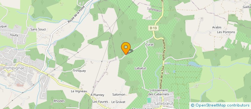 localisation de l'entreprise BAZZARO PERE ET FILS  SALLEBUF