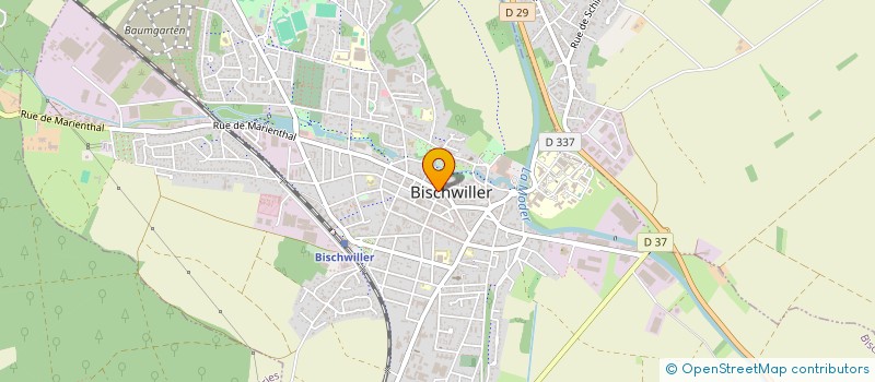 localisation de l'entreprise BB  BISCHWILLER