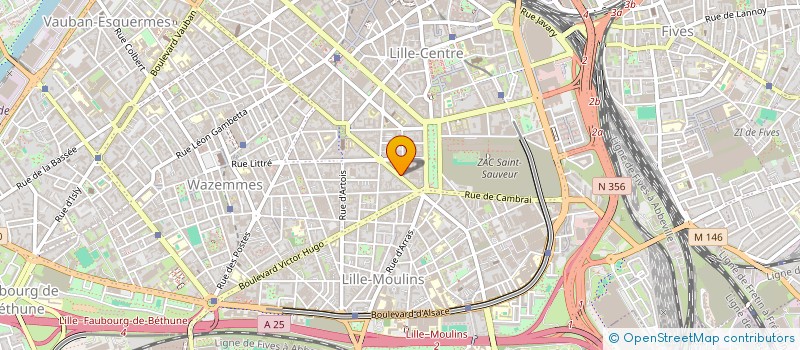 localisation de l'entreprise BB 82  LILLE