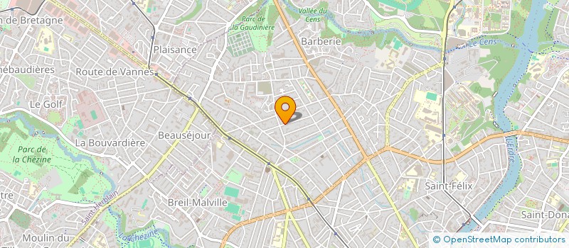 localisation de l'entreprise BB  NANTES