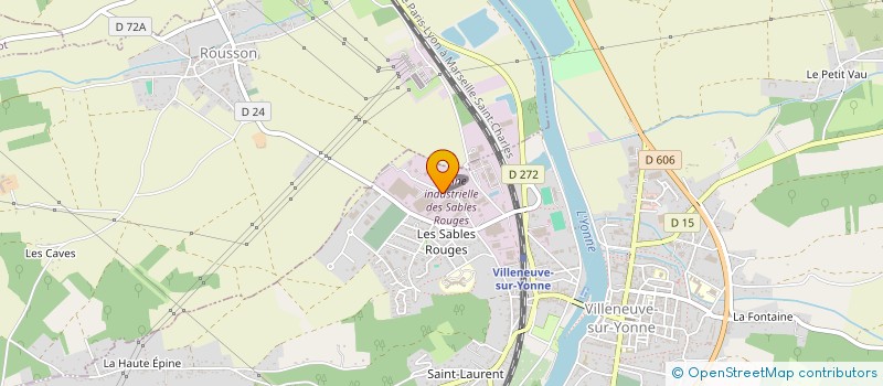 localisation de l'entreprise BB  VILLENEUVE-SUR-YONNE