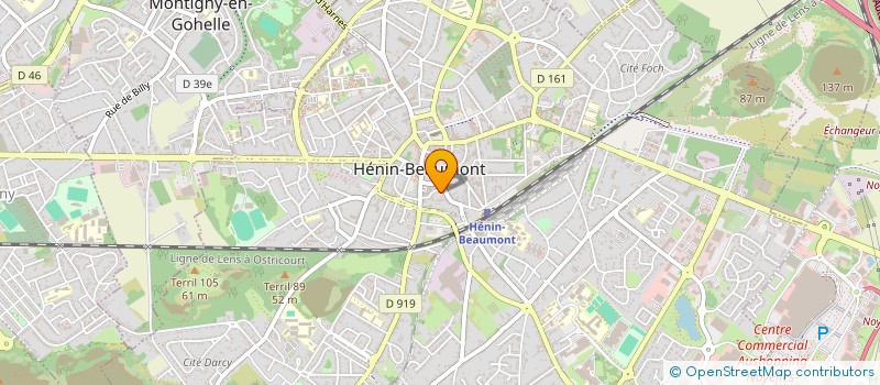 localisation de l'entreprise BB à HENIN-BEAUMONT