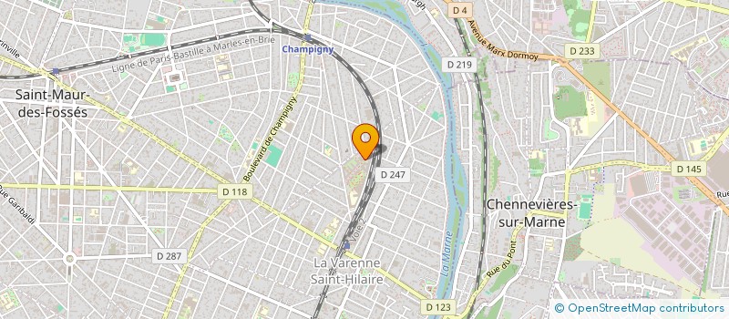 localisation de l'entreprise BB ADVISORY à SAINT-MAUR-DES-FOSSES