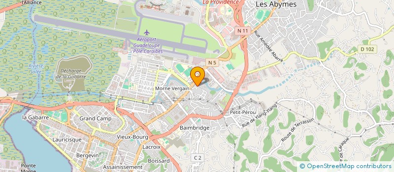 localisation de l'entreprise BB AFFICHES à LES ABYMES