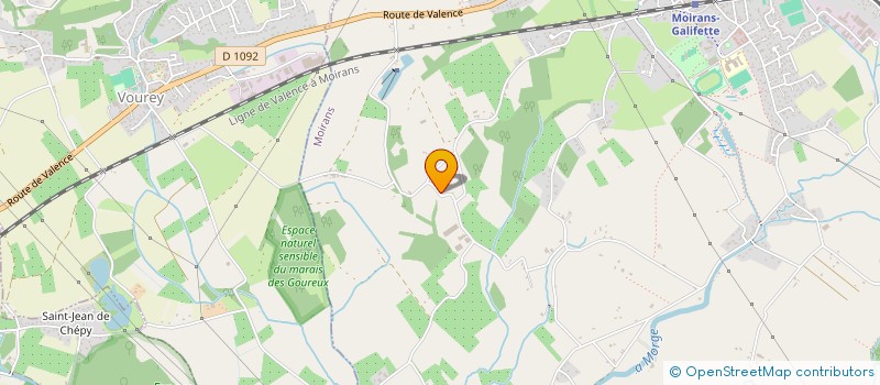 localisation de l'entreprise BB AMBRE  MOIRANS