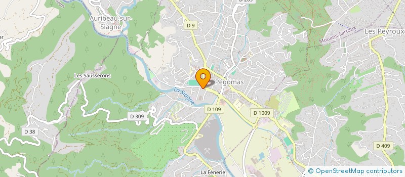 localisation de l'entreprise BB ASSITANCE 06  PEGOMAS