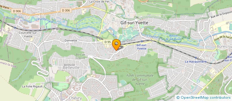 localisation de l'entreprise BB AUTO  WISSOUS