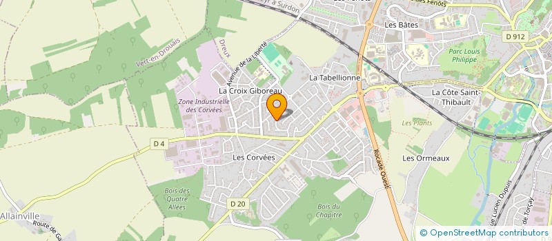 localisation de l'entreprise BB AUTO & DEPANNAGE à VERNOUILLET