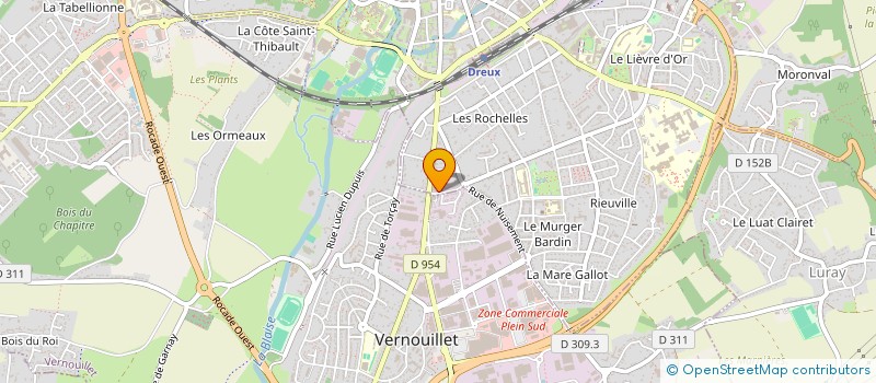 localisation de l'entreprise BB AUTO DISCOUNT à DREUX