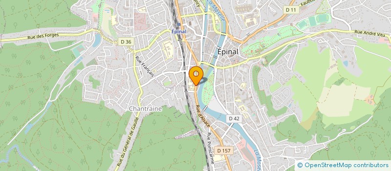 localisation de l'entreprise BB BAMBOU à EPINAL