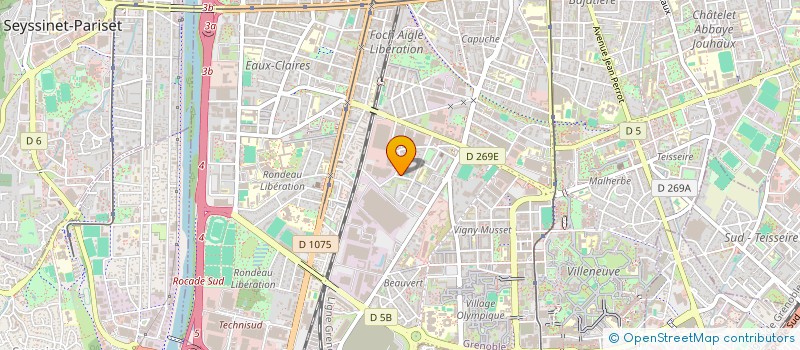 localisation de l'entreprise BB BARBER SHOP  GRENOBLE