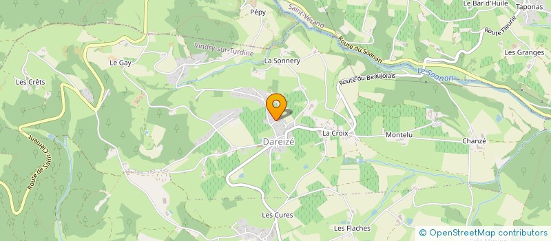 localisation de l'entreprise BB BULLES  VINDRY-SUR-TURDINE