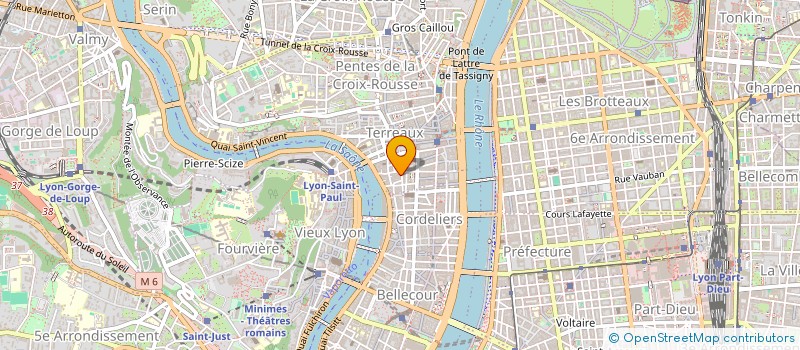 localisation de l'entreprise BB CLUB à LYON