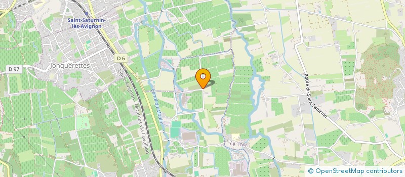 localisation de l'entreprise BB & CO  CHATEAUNEUF-DE-GADAGNE