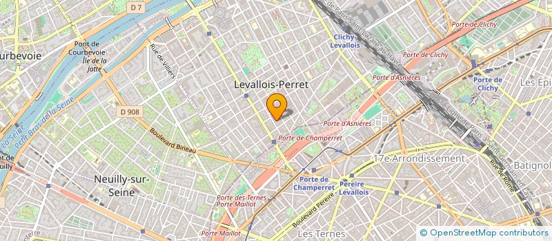 localisation de l'entreprise BB CONSEIL & INVESTISSEMENT à LEVALLOIS-PERRET