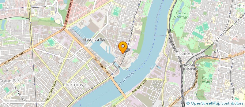 localisation de l'entreprise BB CONSEILS & TRAVAUX 33 à BORDEAUX