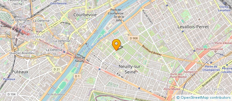 localisation de l'entreprise BB CONSULTING à NEUILLY-SUR-SEINE