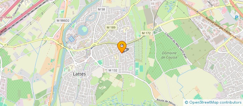 localisation de l'entreprise BB D AGUESSEAU à LATTES