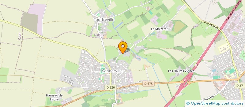 localisation de l'entreprise BB DECORATION  SANNERVILLE