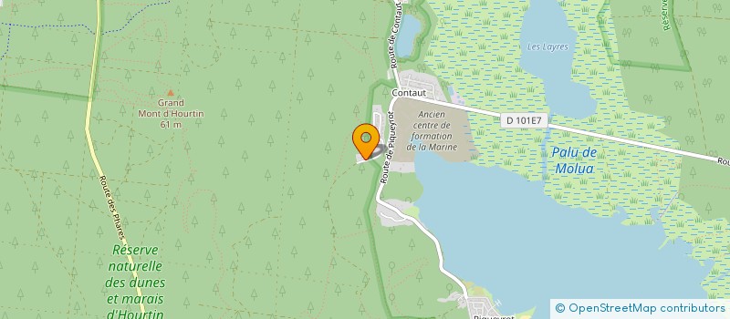 localisation de l'entreprise BB DESIGN  HOURTIN