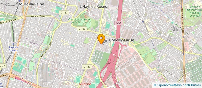 localisation de l'entreprise BB DRESS à CHEVILLY-LARUE