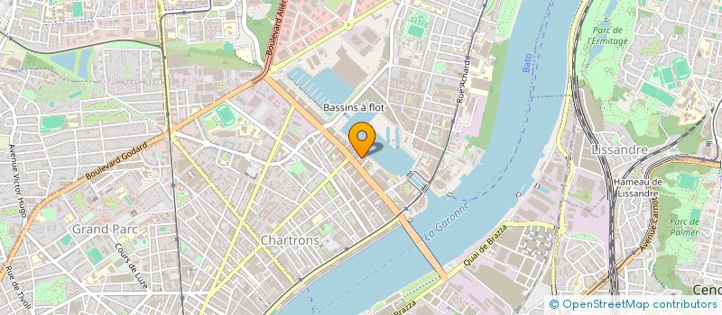 localisation de l'entreprise BB ENTERPRISE à BORDEAUX