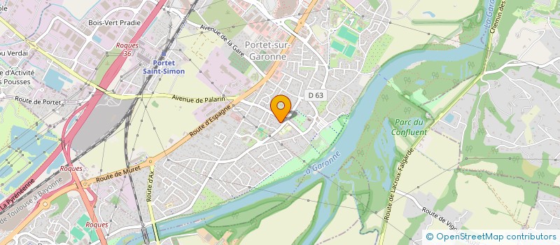 localisation de l'entreprise BB GESTION ADMINISTRATIVE & PAIE  PORTET-SUR-GARONNE