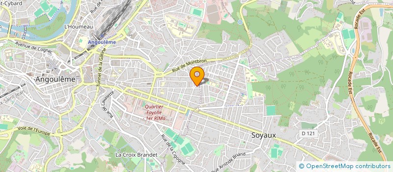 localisation de l'entreprise BB HAPPY à ANGOULEME