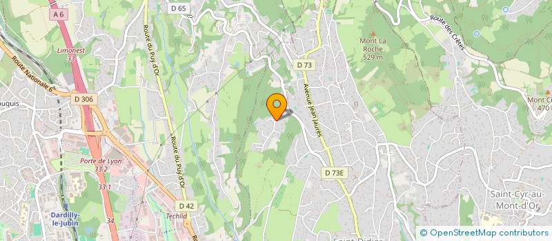 localisation de l'entreprise BB HOLDING à SAINT-DIDIER-AU-MONT-D'OR