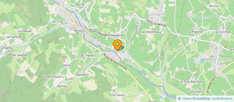 localisation de l'entreprise BB HOLDING  LANTIGNIE